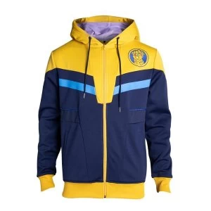 Image of Marvel Comics - Thanos Outfit Mens X-Large Hoodie - Blue/Yellow