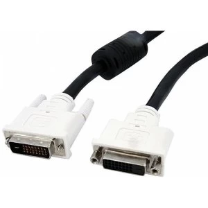 Image of StarTech 2m DVI D Dual Link Monitor Extension Cable MF
