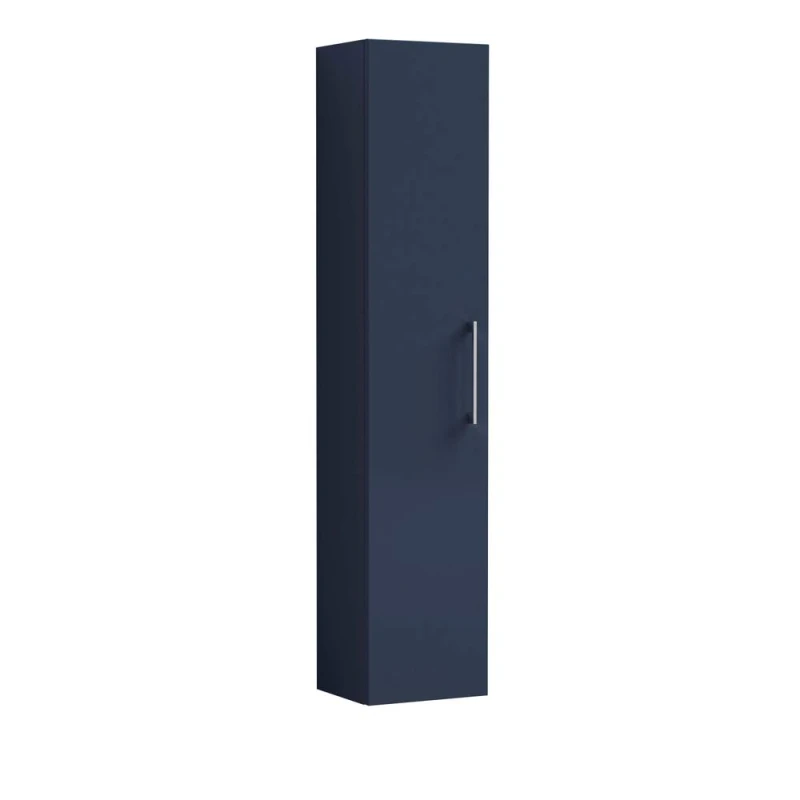 Image of Balterley 300 mm Tall Wall Hung Unit, Midnight Blue Finish Blue Unisex