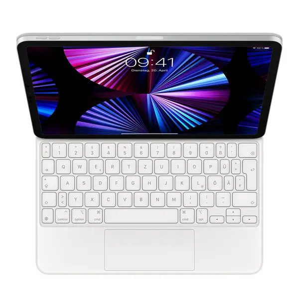 Image of Apple Magic Keyboard Tablet PC keyboard and book cover Compatible with (tablet PC brand): Apple iPad Air (5th Gen), iPad Air (4th Gen), iPad Pro