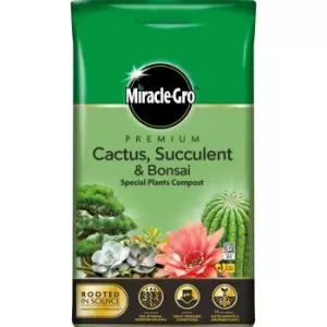 Image of Miracle-Gro Premium Cactus, Succulent & Bonsai Compost - 6L
