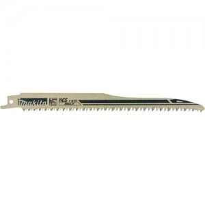 Image of Makita Super Express Wood Cutting Reciprocating Saw Blade 203mm Pack of 5