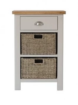 image of K-Interiors Fontana 1 Drawer, 2 Basket Sideboard