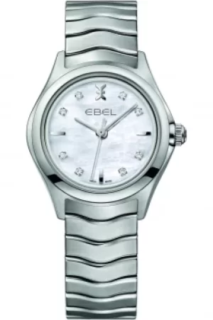 image of Ladies Ebel New Wave Diamond Watch 1216193