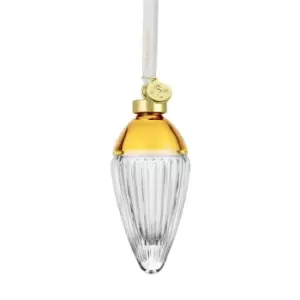 Image of Waterford Christmas Faith Drop Bauble Amber - Multi
