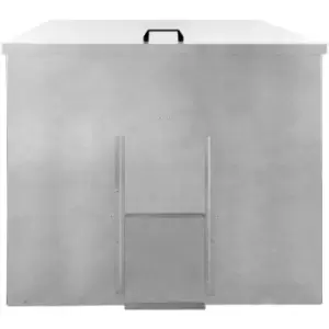 Image of Coal Storage Bunker 500kg 772L Galvanised Steel Raised Metal Base