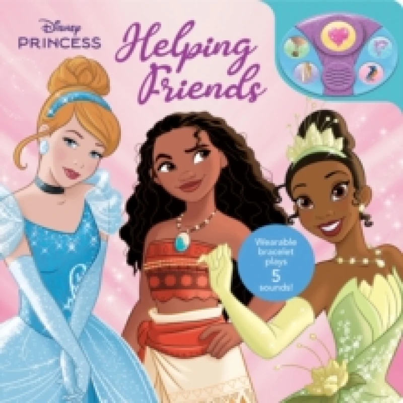 Image of Disney Princess: Helping Friends Book and Bracelet Sound Book Board book
