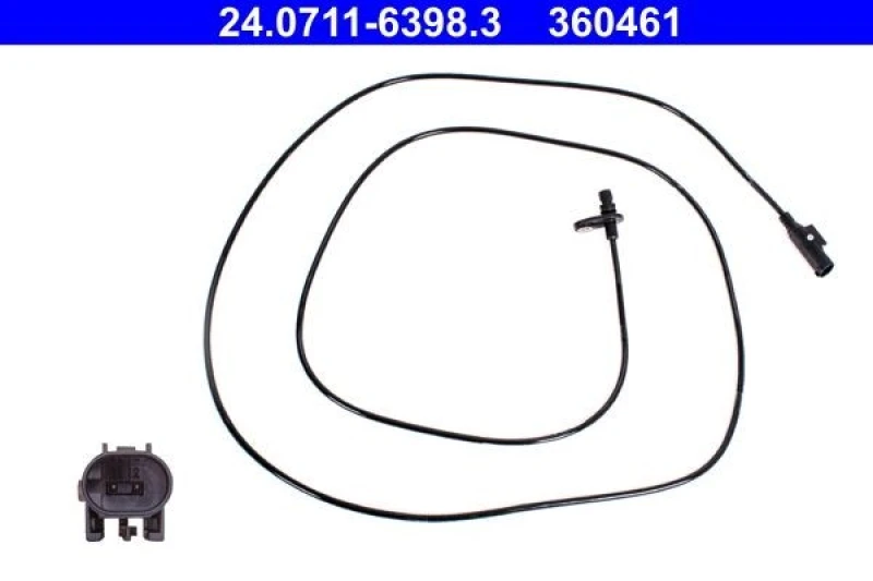 Image of ABS sensor ATE 24.0711-6398.3