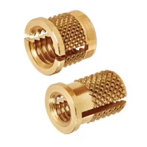 Image of Trend Threaded Insert for Plastics M6 Thread Pack of 10