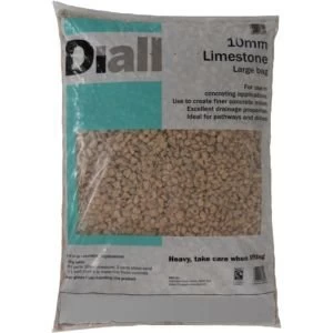 Image of Diall 10 mm Limestone Large bag