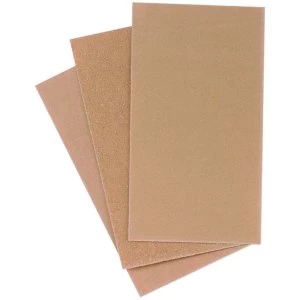 Wickes Sanding Block Paper Assorted Sheets - Pack of 12