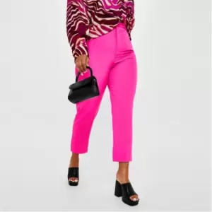 Missguided Plus Size Tailored Cigarette Trousers - Pink