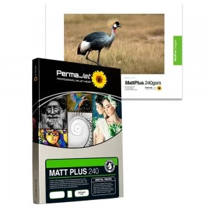 Image of PermaJet Matt/Plus - 240gsm 6x4 100p