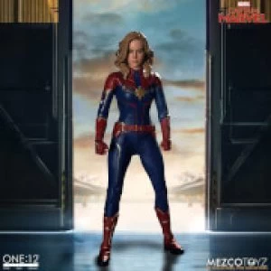 image of Mezco One:12 Collective Marvel Action Figure: Captain Marvel