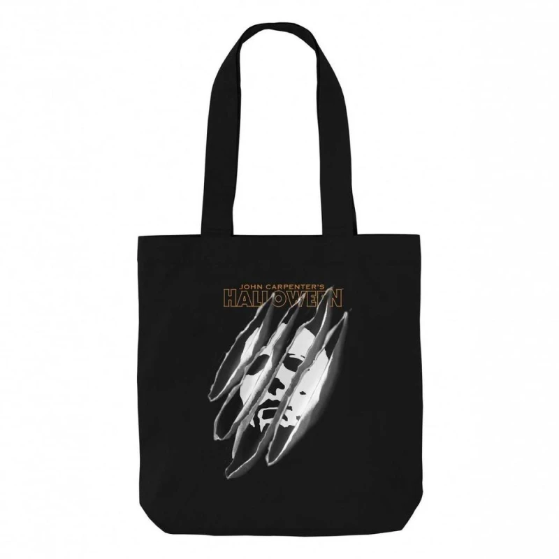 Image of Halloween Womens Slashed Tote Bag in Black Female One Size