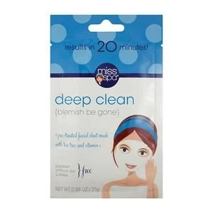Image of Miss Spa Deep Clean Facial Sheet Mask