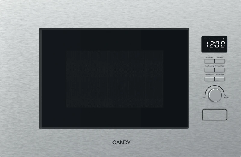 Image of Candy Built-In 700W Microwave with Grill - Stainless Steel 38900829 Stainless steel