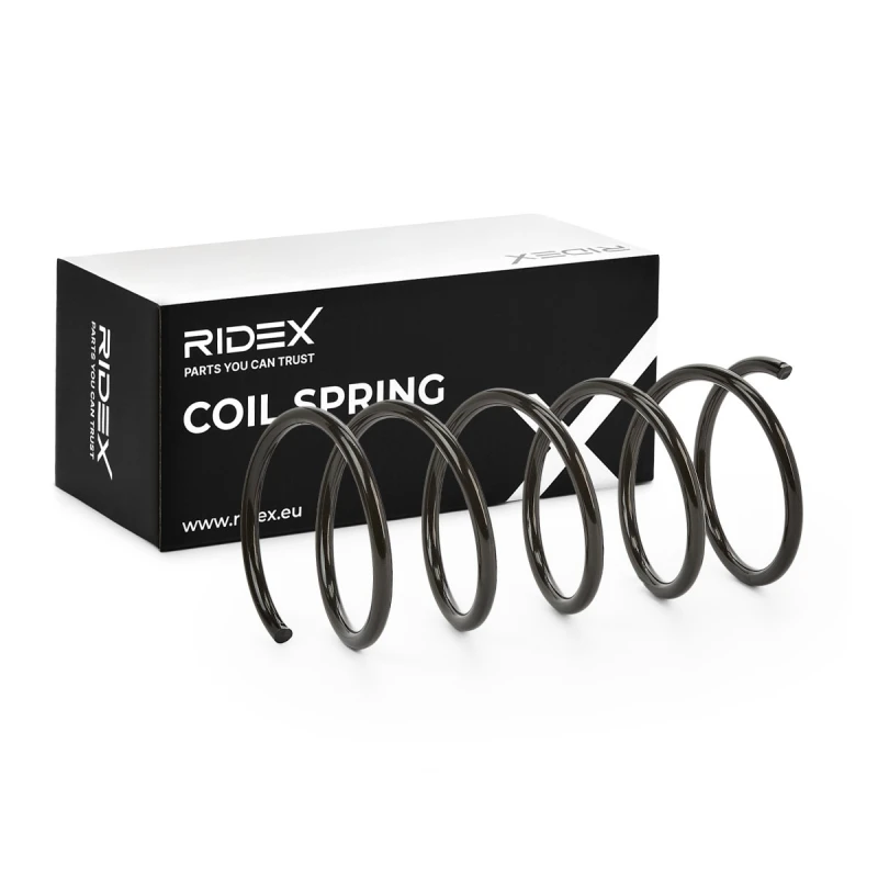 Image of RIDEX 188C0035 Coil spring Front Axle Coil Spring (188)