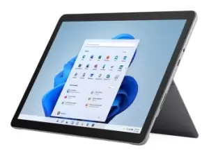 Image of Microsoft Surface Go 3, Intel Core i3 10100Y 1.3GHz, 4GB RAM, 64GB eMMC, 10.5" Touch Screen (1920x1280), Intel UHD, 4G LTE-A, Windows 11 Pro, Plat