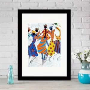 Image of SCDRPRC052 Multicolor Decorative Framed MDF Painting