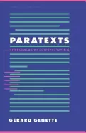 Image of paratexts thresholds of interpretation