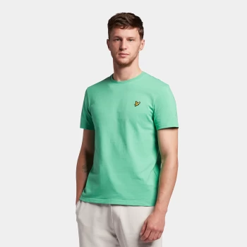 Image of Mens Plain T-Shirt - Green Glaze - L