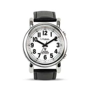Image of Lifemax Solar Talking Atomic Watch - Strap