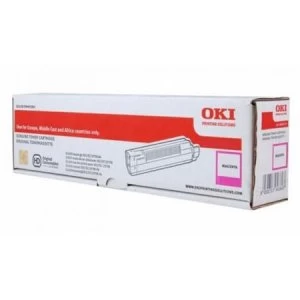 image of OKI 45862838 Magenta Laser Toner Ink Cartridge