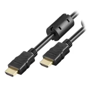 Image of Goobay High Speed HDMI Cable with Ethernet - Ferrite Core - 10m