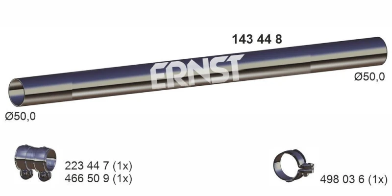 Image of Exhaust Pipe ERNST 143448