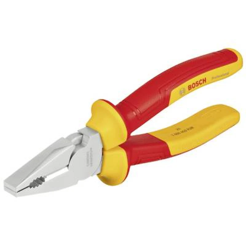 Image of Bosch Professional Bosch Professional 1600A02NE1 VDE Comb pliers 180 mm 1600A02NE1