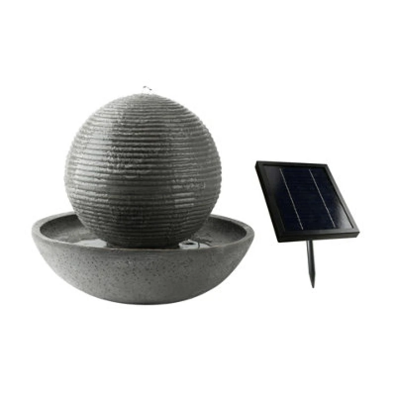 Image of Streetwize Large Ball Solar Water Feature GW566