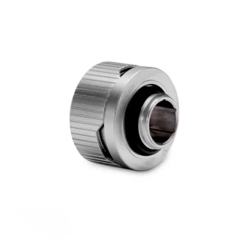 Image of EK Water Blocks EK-Quantum Torque HDC 16mm Hard Tube Fitting - Satin Titanium