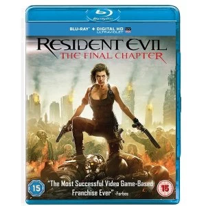 Resident Evil: The Final Chapter Bluray