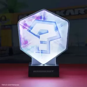 image of Mario Kart Acrylic Question Block Light