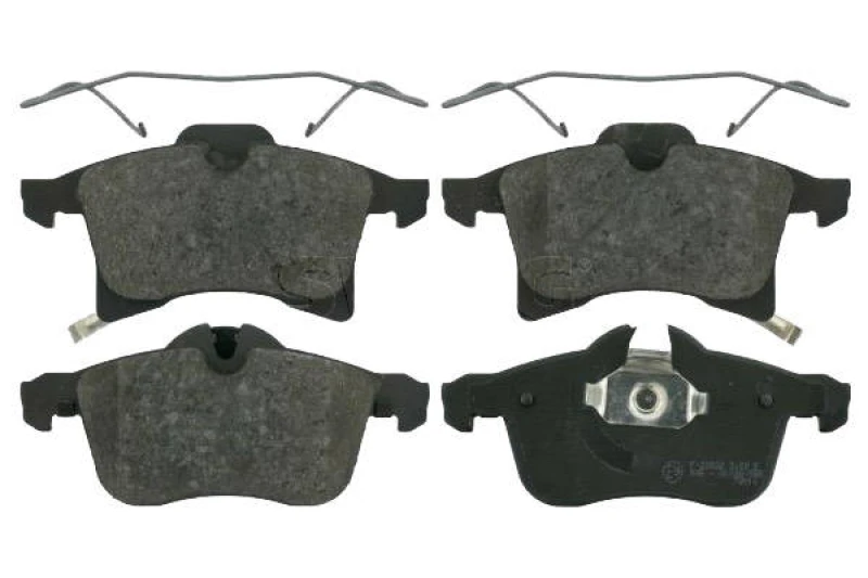Image of SWAG 40 91 6603 Brake pad set Front Axle, with acoustic wear warning, with fastening material Brake Pad Set,disc brake (402)