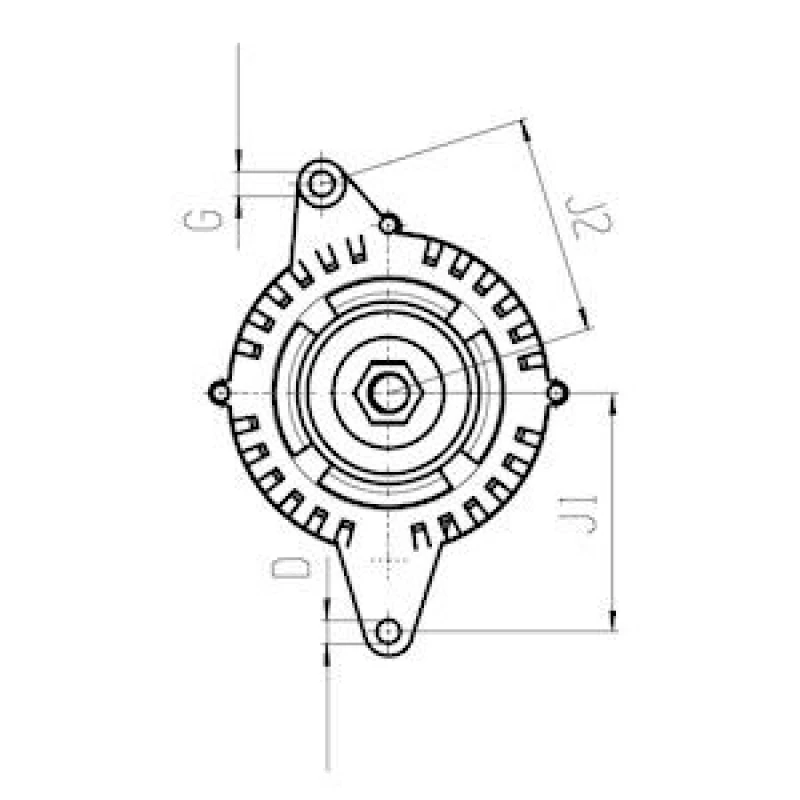 Image of HC-Cargo Alternator HC-Cargo 111225