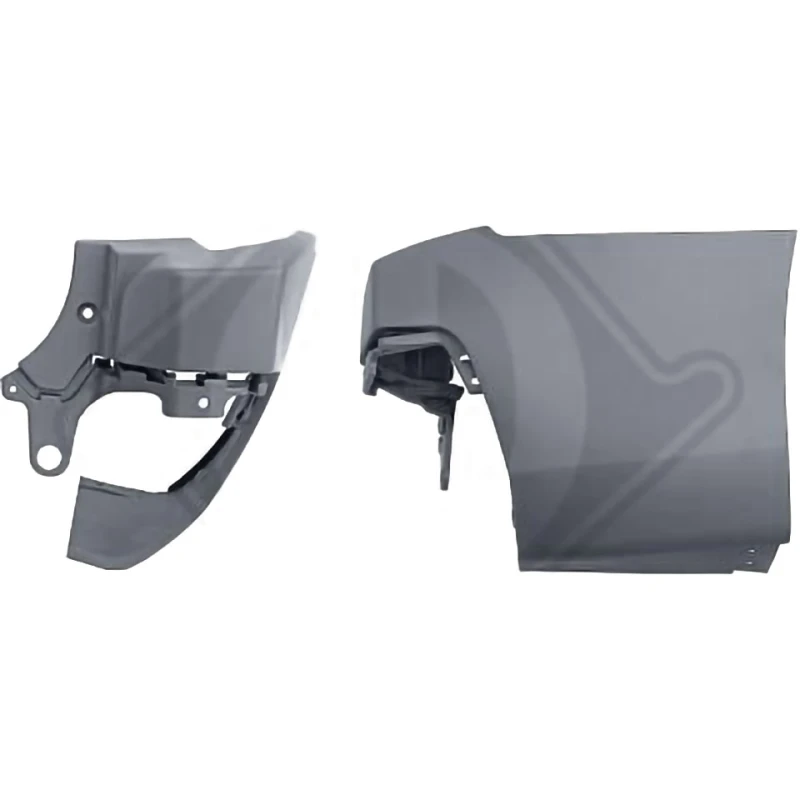 Image of DIEDERICHS 4014658 Rear bumper Priority Parts Right Rear Rear bumper (100216)