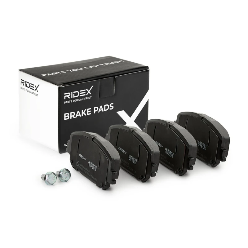 Image of RIDEX Brake pad set RIDEX 402B1473
