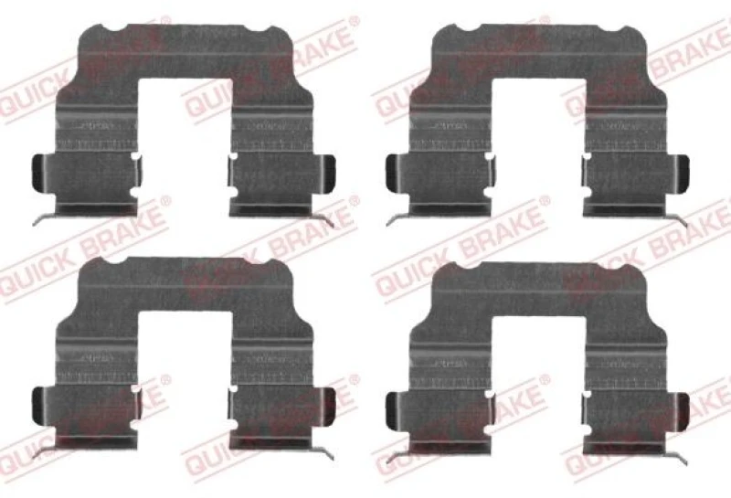 Image of QUICK BRAKE Brake pad fitting kit QUICK BRAKE 109-1690