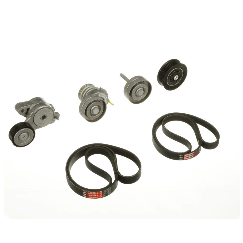 Image of GATES K046PK1600 V-ribbed belt set Micro-V Stretch Fit V-Ribbed Belt Set (542)