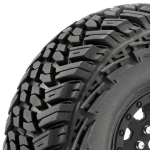 Image of Fastrax 1:10 Crawler Slinger 1.9 Mounted Scale Wheel Black