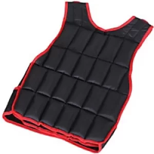 Image of HOMCOM 10KG Adjustable Metal Sand Weight Vest Red