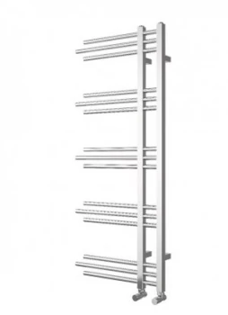 image of Wickes Embrace Designer Towel Radiator - Chrome 1200 x 500 mm