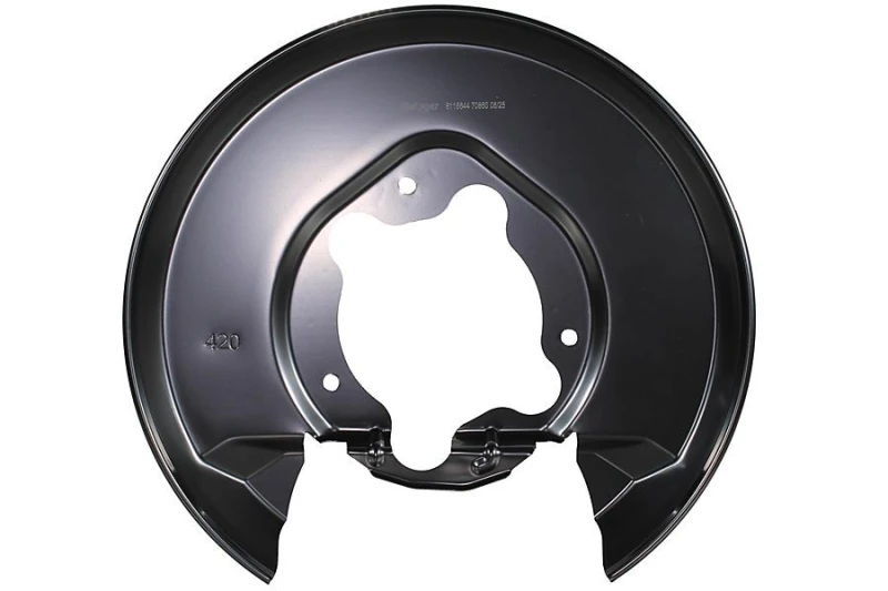 Image of Brake disc backing plate METZGER 6115644