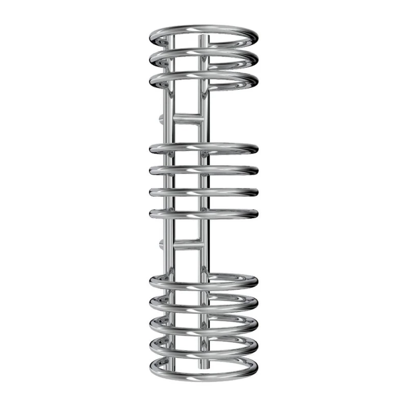 Image of Bathroom Kingdom Claro Chrome Heated Towel Rail 900x300 in Silver Silver Unisex