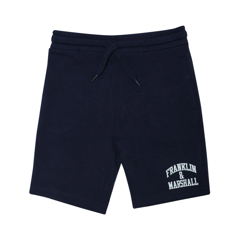 Image of Franklin and Marshall Arch Letter Short - Blue Blue 9 - 10 Years