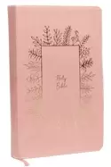 Image of nkjv holy bible for kids leathersoft pink comfort print holy bible new king