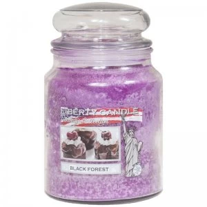 image of 22oz Glass Jar Candle - Black Forest