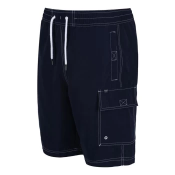 Image of Regatta Hotham Board Swim Shorts IV - Blue